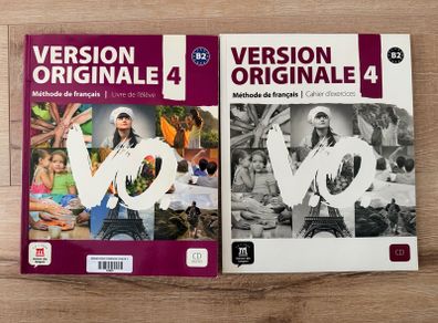 Version Originale B2 - French learning textbook + workbook