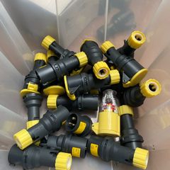 Lot of 21 - 110v Plugs & Sockets Connectors New