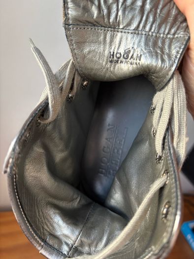 Hogan leather trainers size 3 uk