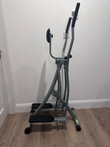 Elliptical Cross Trainer w/ LCD Monitor, Air Walker, Exercise Machine