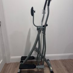 Elliptical Cross Trainer w/ LCD Monitor, Air Walker, Exercise Machine