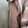 Giovanni Fabiani Leather Slingback Heels Image 5