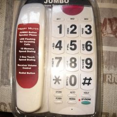 Big Button House Phone Still in Packet Unused, Postage Available or Collection on all my items