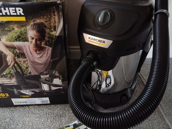 Karcher WD3 1000watt Wet and Dry Vacuum Cleaner