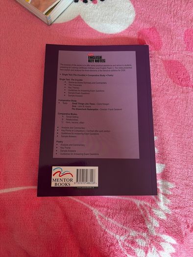 English key notes book ordinary level LC 2026
