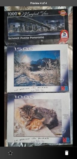 Puzzles new 25 euro for all