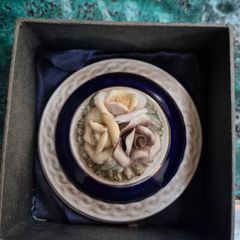 Vintage china trinket dish
