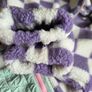 Next CHECKED - Fleece jacket - purple Image 7