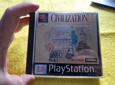 Civilization II 2 PlayStation1 Ps1 PlayStation2 Ps2 Games Original