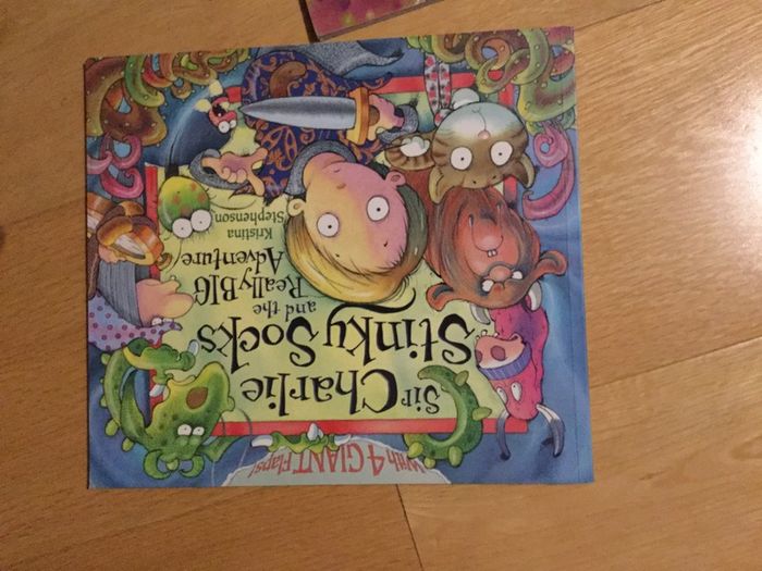 Children's books -Sir Charlie Stinky Socks Series of books