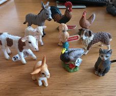 Schleich Farm animals