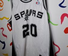 Vintage NBA Jersey San Antonia Spurs Manu Ginobili