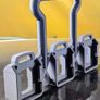 20v Parkside lidl battery holder / carrier 3d printed DeWalt Makita Bosch Milwaukee Image 2