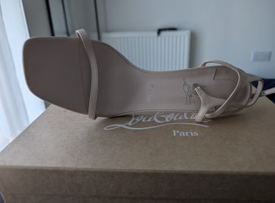 Christian Louboutin Condora 80mm Leather Sandals 85 - Size 42