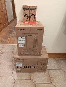Elegoo resin printer bundle