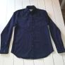 New G star raw navy utility style long sleeve Shirt with zippered chest pockets Medium size Image 3