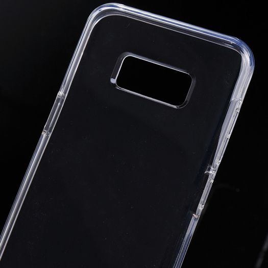 Clear Crystal Transparent Soft TPU Silicone Gel Cover Case for Samsung Galaxy S8 - Free Shipping