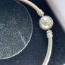 Pandora bangle bracelet with pave star clip Image 3
