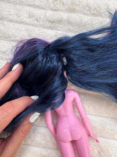 Hasbro 2017 My Little Pony Equestria Girls Twilight Sparkle nude approx. 27 cm. Used Please see photos