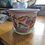Colourful Vintage Chinoiserie Planter. Jardiniere. Image 4