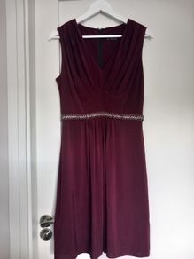 Burgundy dress size 12