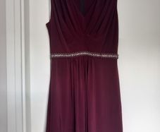 Burgundy dress size 12