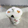 Vintage James Kent Old Foley Strawberry and Butterfly Jam Jar Image 3