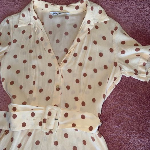Zara dress polkadot