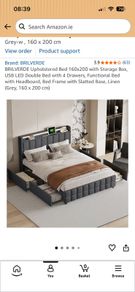 European king size bed