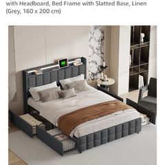 European king size bed