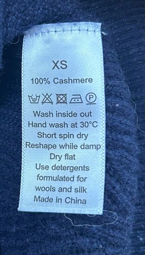 Cashmere jumper (size XS)