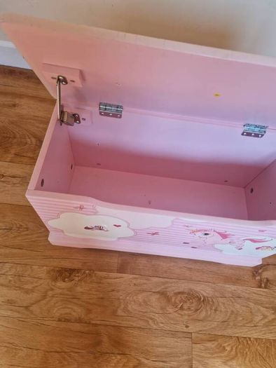 Kids Wooden Toy Box