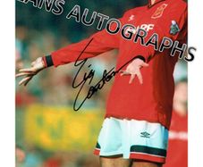 Eric Cantona autograph