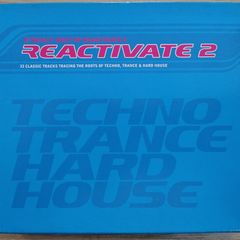 Various - Best Of Reactivate Vol 2 3XCD (2001) RARE Compilation Box Set Trance, Techno, Hard House EX+