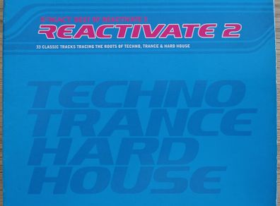 Various - Best Of Reactivate Vol 2 3XCD (2001) RARE Compilation Box Set Trance, Techno, Hard House EX+