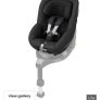 Maxi-Cosi Pearl 360 Pro Car Seat - Authentic Black & Maxi-Cosi FamilyFix 360 Pro ISOFIX Base - Black Image 2