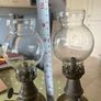 Antique French Pigeon Lamps Image 2