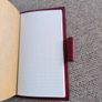 Vintage BCD England travel company burgundy coloured wallet with notebook in very good condition with plenty of room for credit cards documents and passport FREE STANDARD POSTAGE INCLUDED Image 5