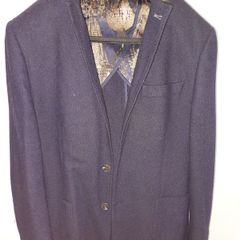 Moss Bros navy blazer