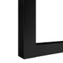 Sliding Door Aluminium and ESG Glass 102.5x205 cm Black Image 6