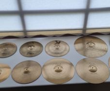 Paiste and Zildjian cymbal range