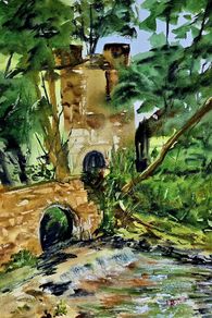 Faithlegg, Co Waterford  watercolour