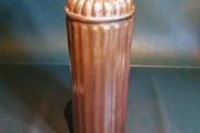 Antique copper hot water bottle