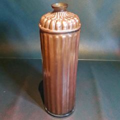 Antique copper hot water bottle