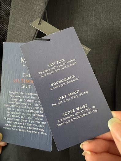 Mens M&S Grey Suit