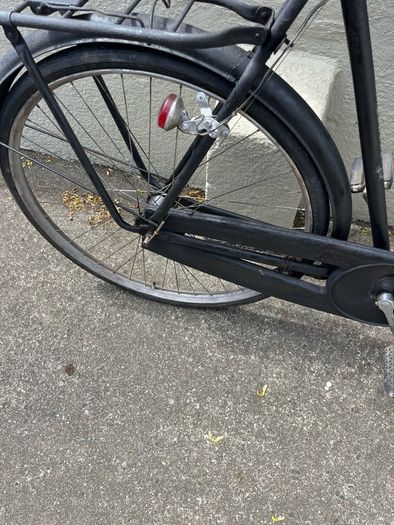 1930s humber men's bike push button bell. Brooks saddle. 3 speed  Gears