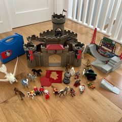 playmobil Castle, skatepark and assorted bits