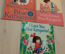 3 Blue Kangaroo! Emma Chichester Clark  books