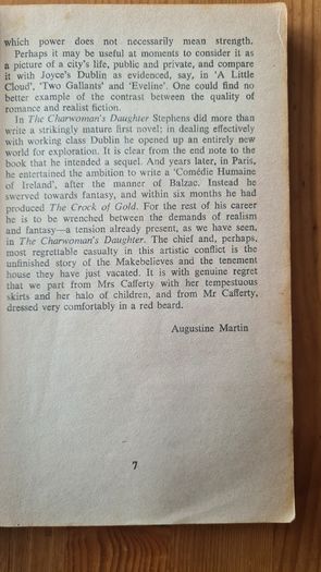 The Charwomans Daughters. By James Stephens. Rare Vintage First Edition. Paperback In Good Condition