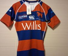 Clontarf Rugby Jersey. Official Canterbury Player Specification Mens Home Jersey Issued For Millennium Match Versus The Barbarians.